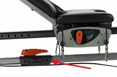ONE USED Slider Assembly with Locking Lever Spring Pin for Bowflex Revolution
