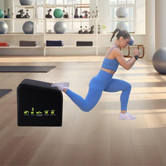Hip Thrust Machine & Glute Bridge Exercise Machine, Hip Thrust Bench Booty Worko