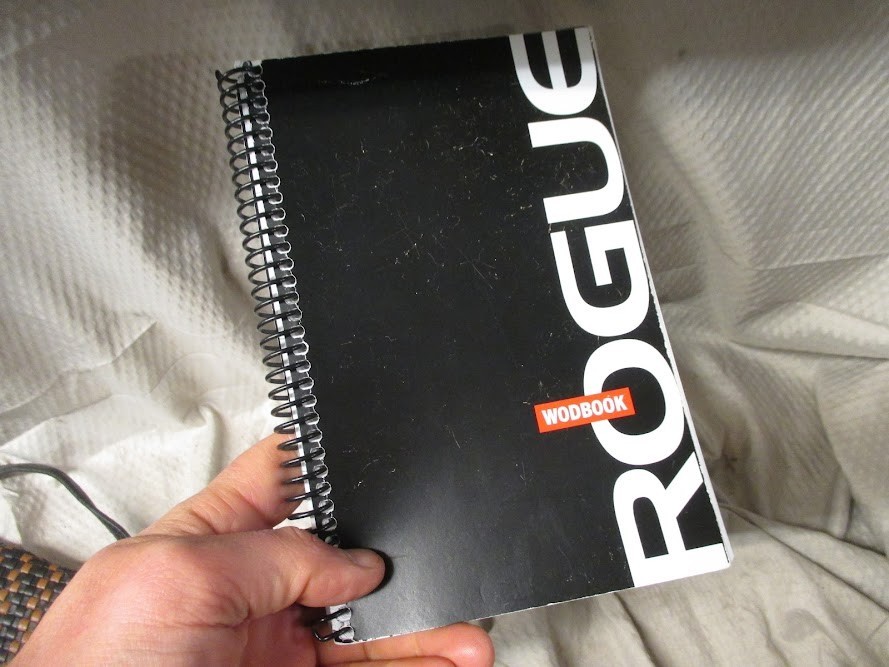 Rogue Fitness WODbook Workout Journal | A Few Pages Used