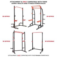 Lat Pull Down Attachment Power Rack Exercise Equipment Strength Training Gym New