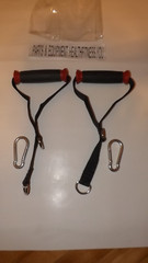 BOWFLEX REVOLUTION HOME GYM (2) HAND GRIPS PART#000-7183 ..OEM/BRAND NEW SNAP H