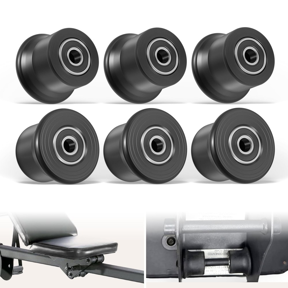 For Bowflex Rolling Seat Trolley Wheels for Blaze Classic Elite Conquest PR1000