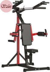 Deltoid and Shoulder Press Machine, Lateral Raise Machine with Adjustable Seat a