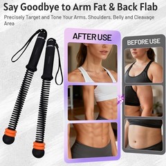Portable Ropeless Battle Ropes for Men & Women,Adjustable Weights Cordless Ba…