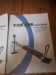 Total Gym Ultima Exercise Guide & Owner’s Manual Instruction Booklets
