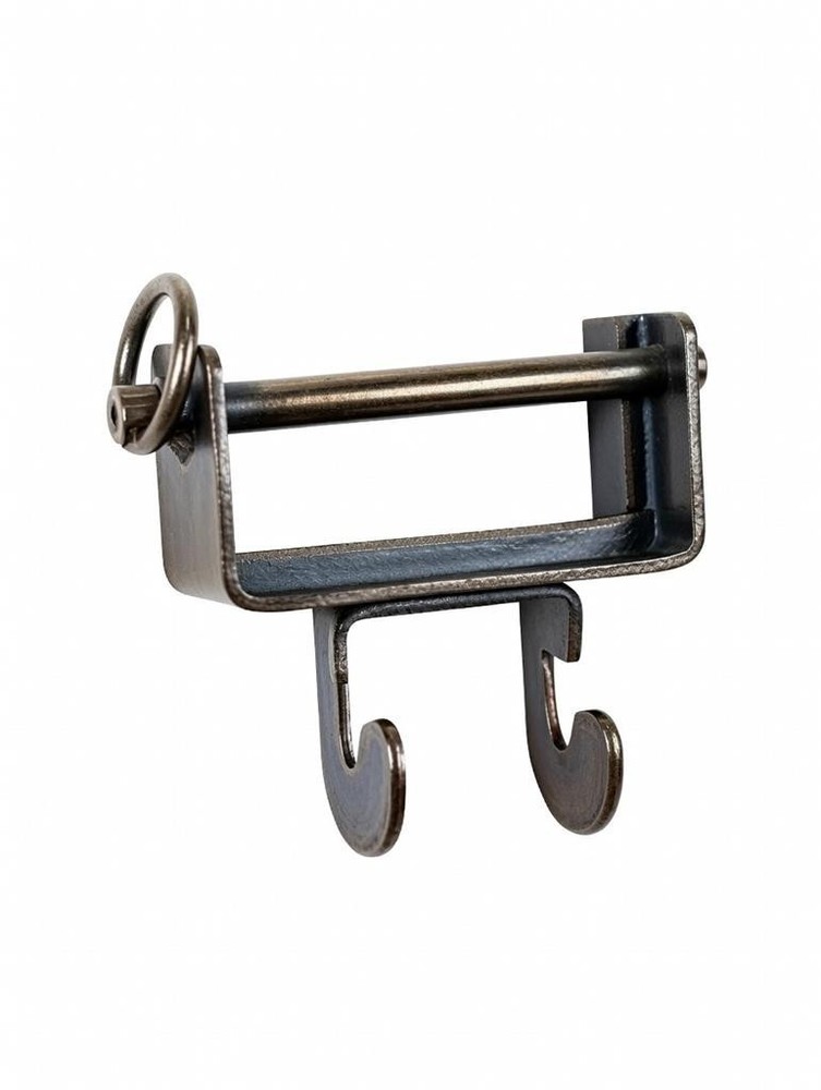 Total Gym Leg Pulley Tower Bracket with Pin – Fits 1400, 1600, Apex, G3, Supreme