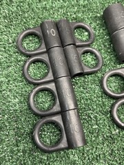 Bowflex Power Rod End Caps Lot of 10 (5, 10, 30, 50 pound) OEM Replacements