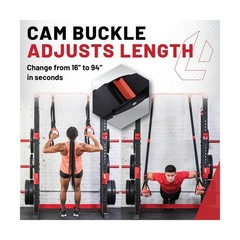Lifeline Jungle Gym XT Body Weight Suspension Trainer System – Patented Sp