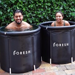 Cold Plunge Therapy Home Gym Inflatable Portable 105gal Training Pain icebath