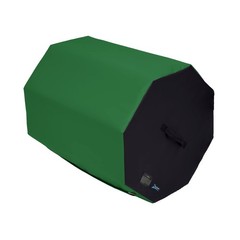 Z Athletic Octagon Mat for Gymnastics Green and Black