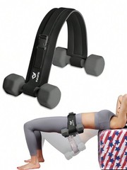 Kasifei 10cm Widened Hip Thrust Belt with Pad – Glute Bridge Gym Accessory