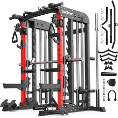 Multifunctional Home Gym System Workout Station Strength Training Weight Stacks