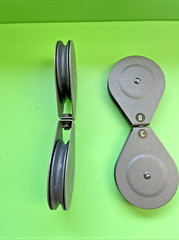 Home Gym Wheels Pulley 3.5 X 3.5 Or Many Projects