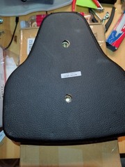 Pad, Saddle, Black, LifeFitness 7351901