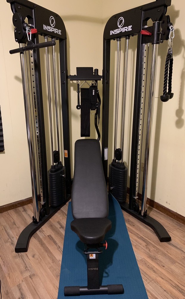 Centr 2 by Inspire FTX – Functional trainer with folding bench
