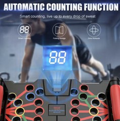 Push Up King Multifunctional 30 In 1 Portable Home Gym Board With Smart Counting
