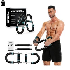Twister Arm Trainer – Adjustable Chest Exerciser, 30-120 Lbs for Home Fitness