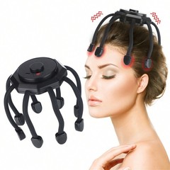 Cordless Electric Octopus Scalp Massager, 3-Mode Portable Head Massage Relaxer