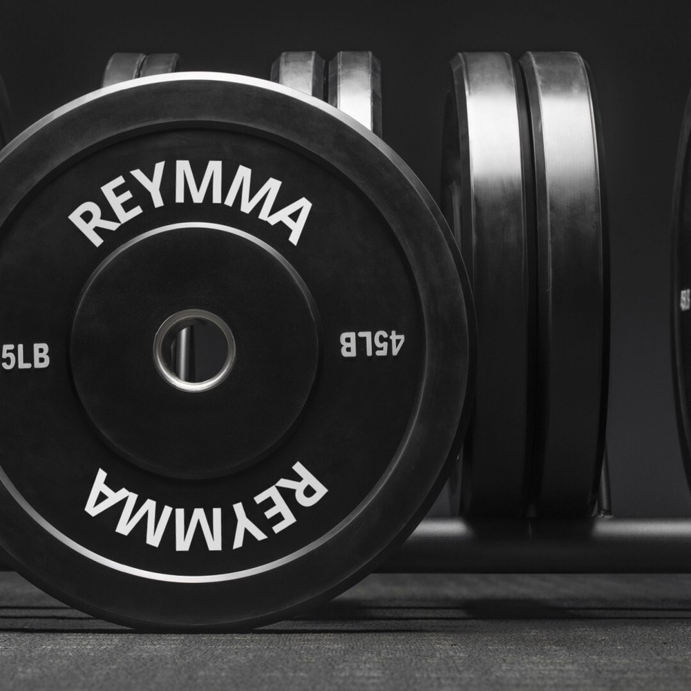 10KG Black HD Bumper Plates (Pair)