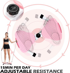 Waist Twister Machine 300Lbs, Ab Board For Women, Core Workout & Home Gym