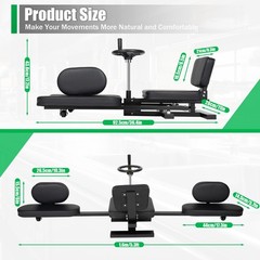 Leg Stretcher MMA Stretching Machine Fitness Split Training Martial Arts Gear US