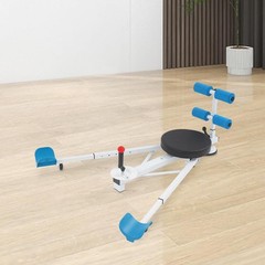 Adjustable Foldable Leg Stretcher Split Machine 0–180° 330 lb Blue White