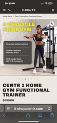 Selling Our Home Gym $599