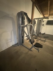 InFlight Fitness CT Line Multi-Press Home Gym, Adjustable Chest Press Gray/Black