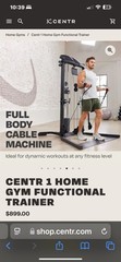 Selling Our Home Gym $599