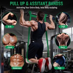 Resistance Bands for Working Out, Pull Up Assistance 5-170lbs, 5-85lbs