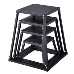 Plyometric Jump Boxes, 12/18/24/30 Inch Plyo Box, Platform and Jumping Agility B