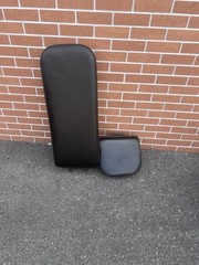 SCHWINN BOWFLEX Metal Rolling Trolley Seat & Bench Replacement Part OEM Sweet
