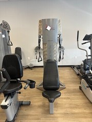 FreeMotion Upper Body Equipment: shoulder press, row, overhead tricep, and chest