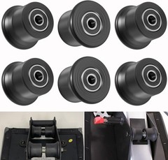 6-Pack Sliding Seat Bracket Roller for Bowflex HomeGym for Blaze Classic Elite