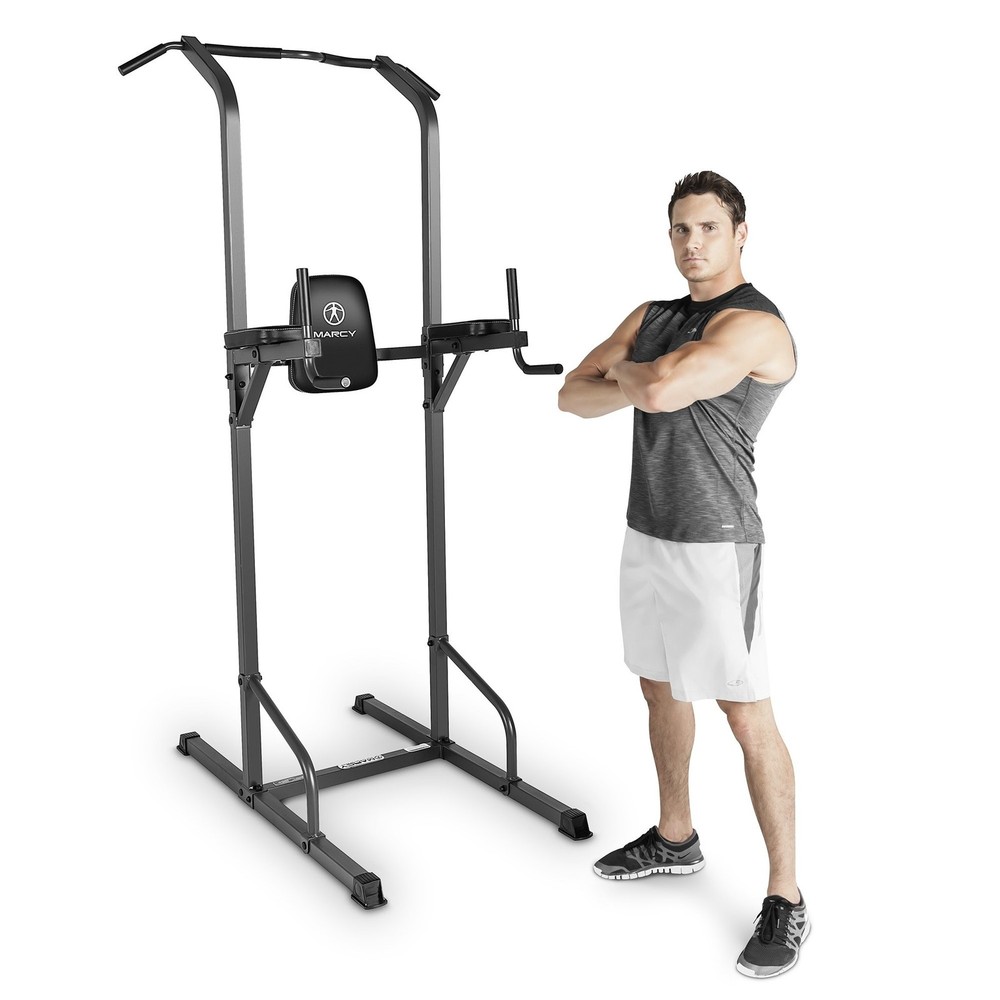 Marcy Multi-Functional Power Tower Home Gym for Strength Trainings Fast Ship