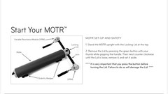 MOTR full body workout system