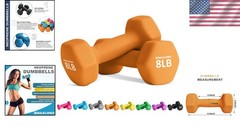 Ergonomic Non-Slip Dumbbells – Perfect for Pilates and Strength Training