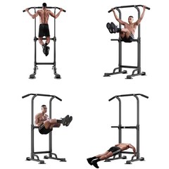 Pull Up Power Tower DipStation, Multifunctional DipSupport for Power and…