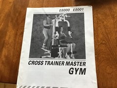 Weider CROSS TRAINER MASTER home gym 8000 Series