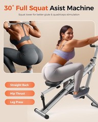 330-POUND CAPACITY SQUAT MACHINE FOR HOME USE – NEW & SHIPS FREE!