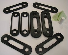Soloflex Replacement Band Set-4 Pairs: 25lb, 10lb, 5lb & 2.5lb Pairs-85lbs total