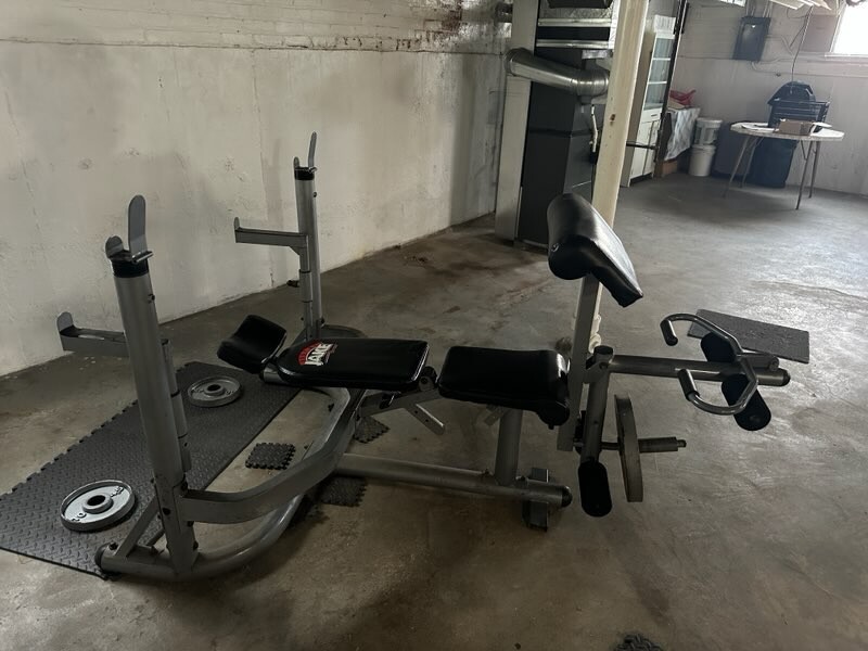 Home gym equipment excellent condition 