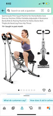 Sportsroyals Squat Machine for Home, Core Exercise Machine,330lbs Foldab…