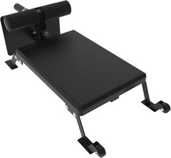 Leg Extension Curl Lower Body Workout Machine Adjustable Leg Machine with Wheels