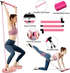 Portable Home Gym System with Multifunction Push Up Board and Accessories
