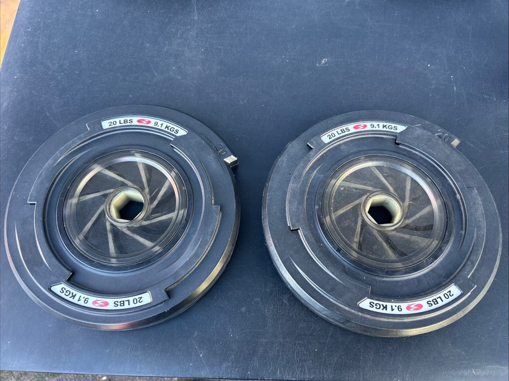 Bowflex Revolution 20 lb Spiraflex Weight Plates Pair (40 Lb Total).