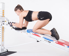 Crunch Ab Accessory Ergonomically Designed for Total Trainer and Other 1 Inch Th