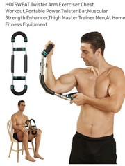 2025 Saker Twister Arm Trainer Adjustable Chest Workout Equipment Detachable