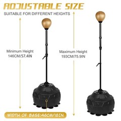 Reflex Bag Adjustable Height Speed Bag Punching Bag Free Standing Boxing Bag …
