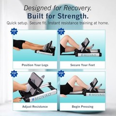 US Doctor Invented Mini in-Bed Leg Press Machine for Rehab | Low-Impact Leg